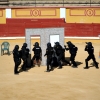 Exhibición de la Policía Nacional en la Plaza de Toros de Badajoz