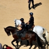 Exhibición de la Policía Nacional en la Plaza de Toros de Badajoz