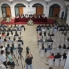 El Colegio de Abogados de Badajoz acoge la visita del ministro de Justicia