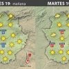 Previsión meteorológica en Extremadura. Días 19, 20 y 21 de septiembre