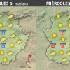 Previsión meteorológica en Extremadura. Días 5, 6 y 7 de septiembre