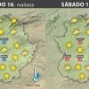 Previsión meteorológica en Extremadura. Días 15, 16 y 17 de septiembre