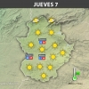 Previsión meteorológica en Extremadura. Días 5, 6 y 7 de septiembre