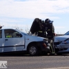 Grave accidente en la carretera de Montijo