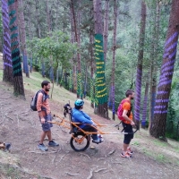 Últimas horas para inscribirse en el curso de manejo de silla Joelette