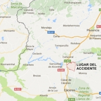 Un fallecido en accidente en la autovía entre Cáceres y Plasencia