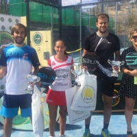 Gran nivel de participación en el Campeonato de Extremadura de pádel