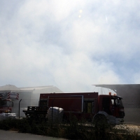 Incendio en la fábrica COEXMA‘09 de Mérida