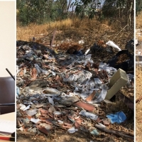 Cabezas: "Caya sigue siendo una escombrera un año después del incendio"