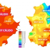 Extremadura ha tenido su segundo verano más cálido de los últimos 36 años