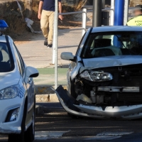 Nuevo accidente en el cruce de los fotorrojos en Badajoz