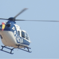 La Policía Nacional ya vigila los cielos para preparar su día en Badajoz