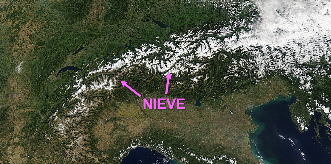 Espectacular nevada cubre los Alpes en pleno septiembre, ¿es algo raro o normal?