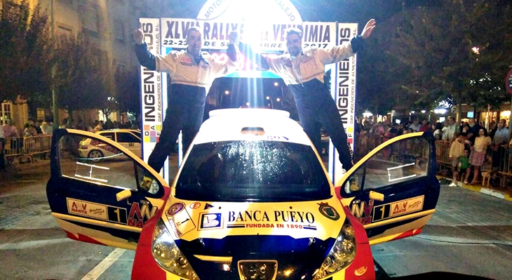 Noriego y Canelo repiten victoria en el 47º Rally de la Vendimia
