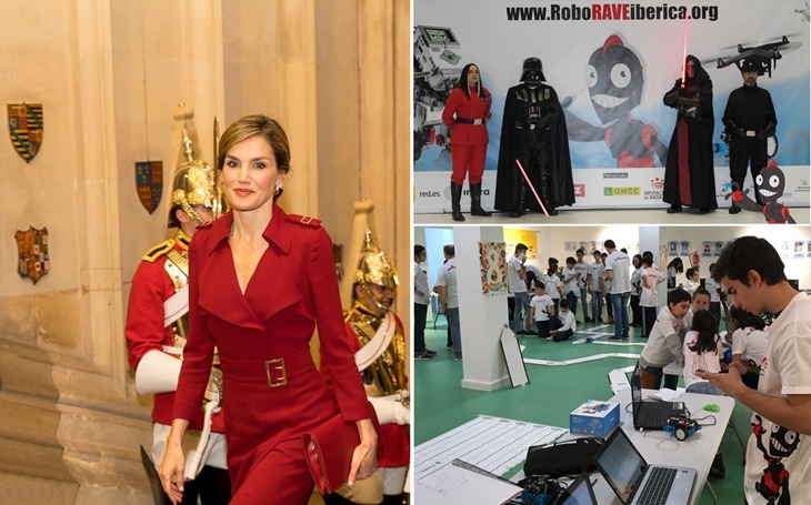 La Reina Letizia acepta la presidencia de honor de RoboRAVE Ibérica 2017