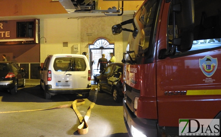 Incendio en una vivienda de Valdepasillas (Badajoz)