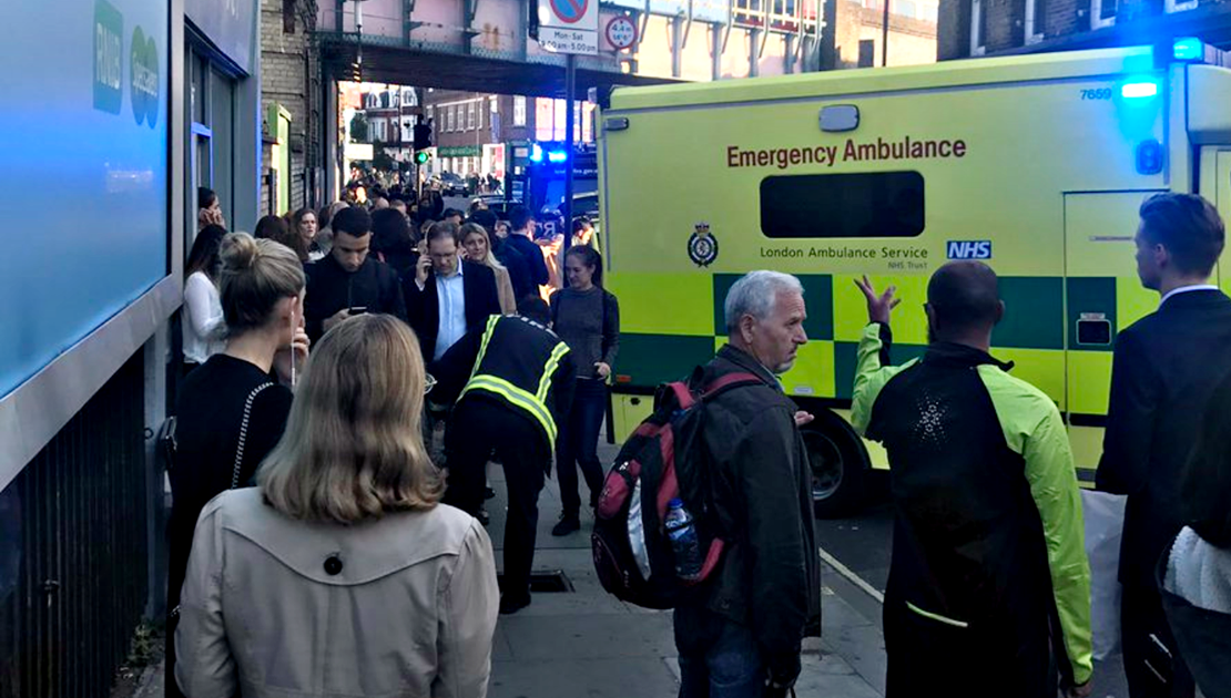 Pánico en Londres por una explosión en el metro