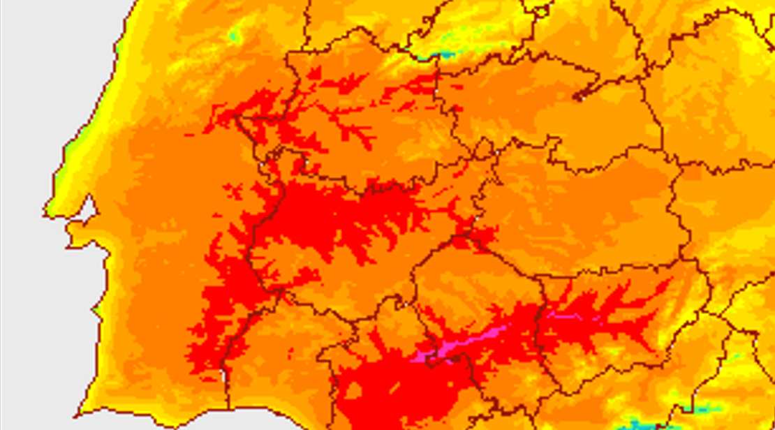Este miércoles, uno de los días más calurosos de la semana en Extremadura
