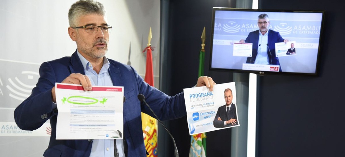 PSOE: “Monago hace el ridículo con su campaña contra el impuesto de Sucesiones”