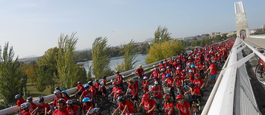 Cerca de 900 personas participarán en el Día Escolar de la Bicicleta