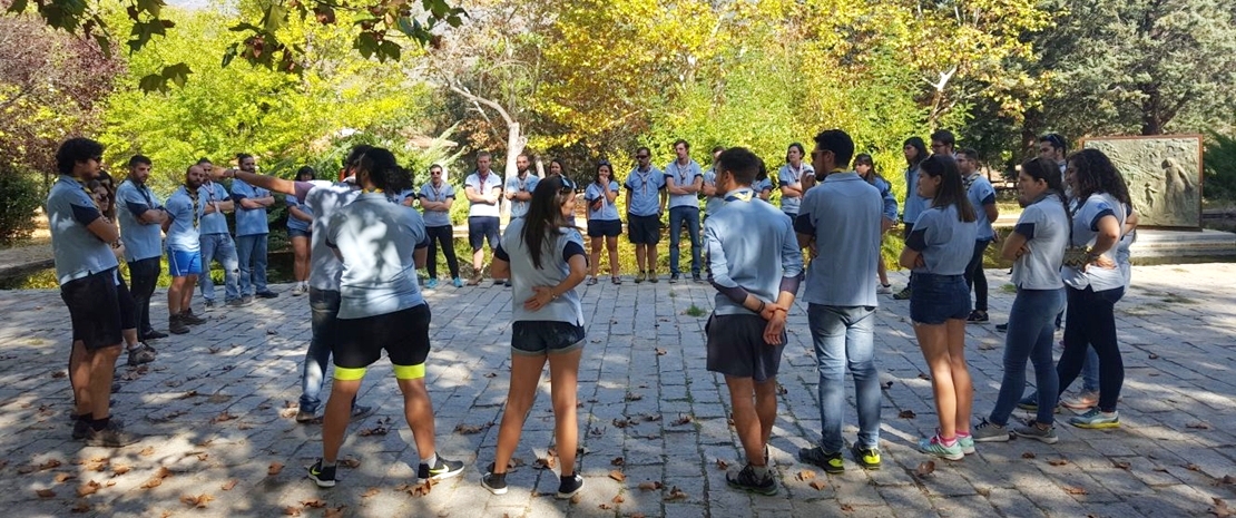 70 voluntarios scouts se forman en Jerte