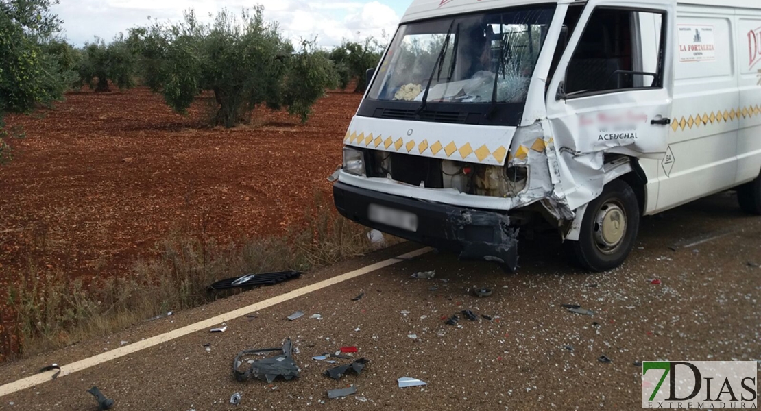 Otro atrapado en accidente en la Tierra de Barros