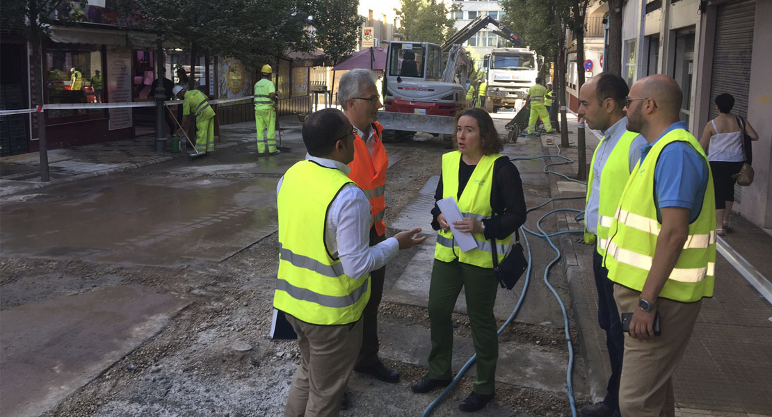 Ultimando las obras de mejora en Obispo Ciriaco Buenamente