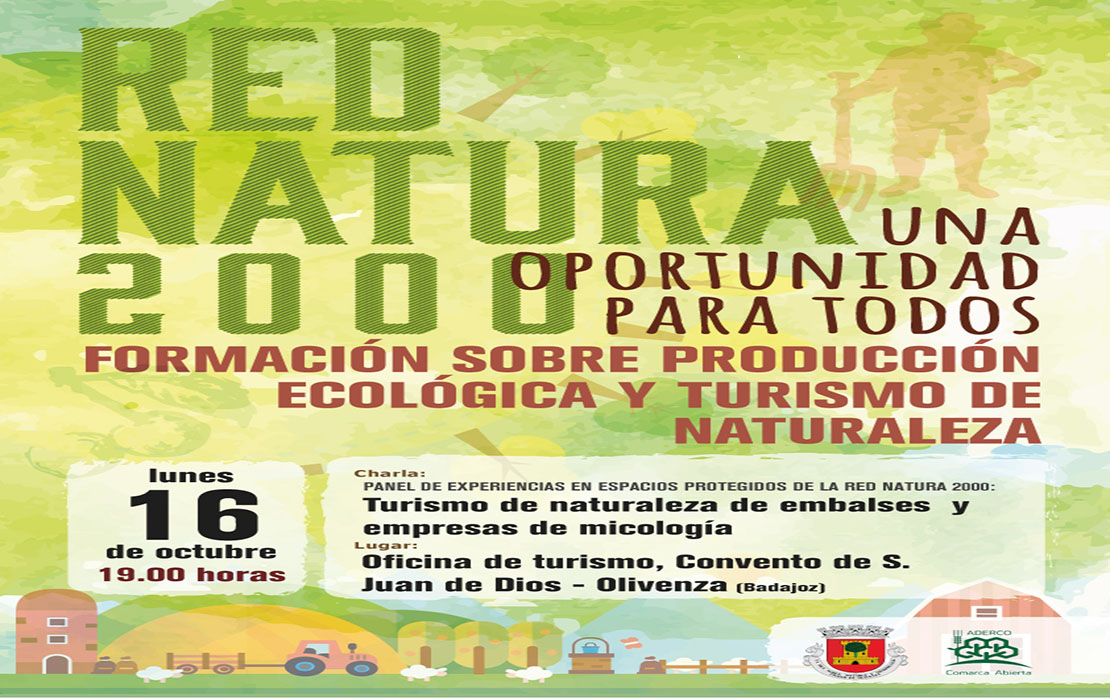 Un panel de experiencias en turismo de naturaleza en Olivenza