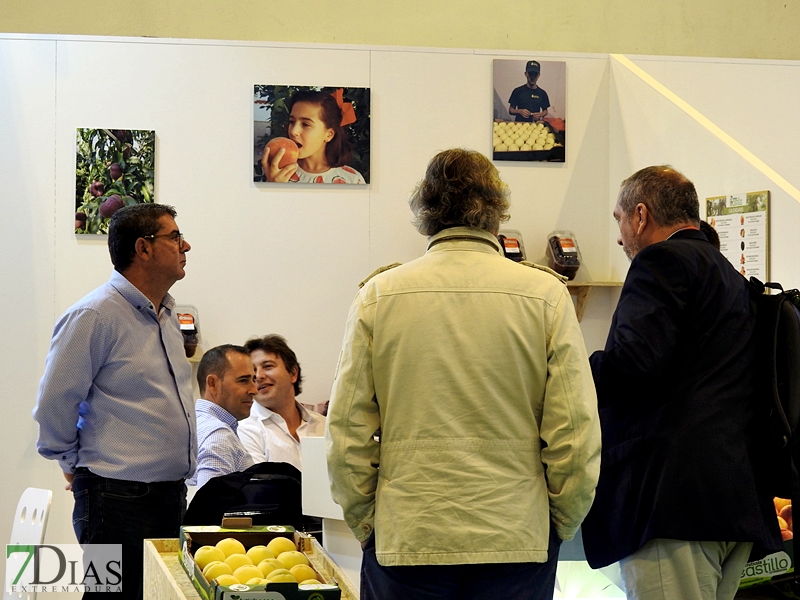 Ambiente en el stand de Extremadura en la Feria Fruit Attraction 2017