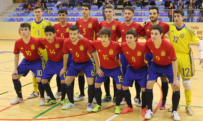 La Selección Española de Futsal sub-19 jugará en Extremadura