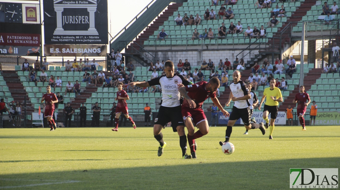 El Mérida muestra su superioridad ante el CD Badajoz