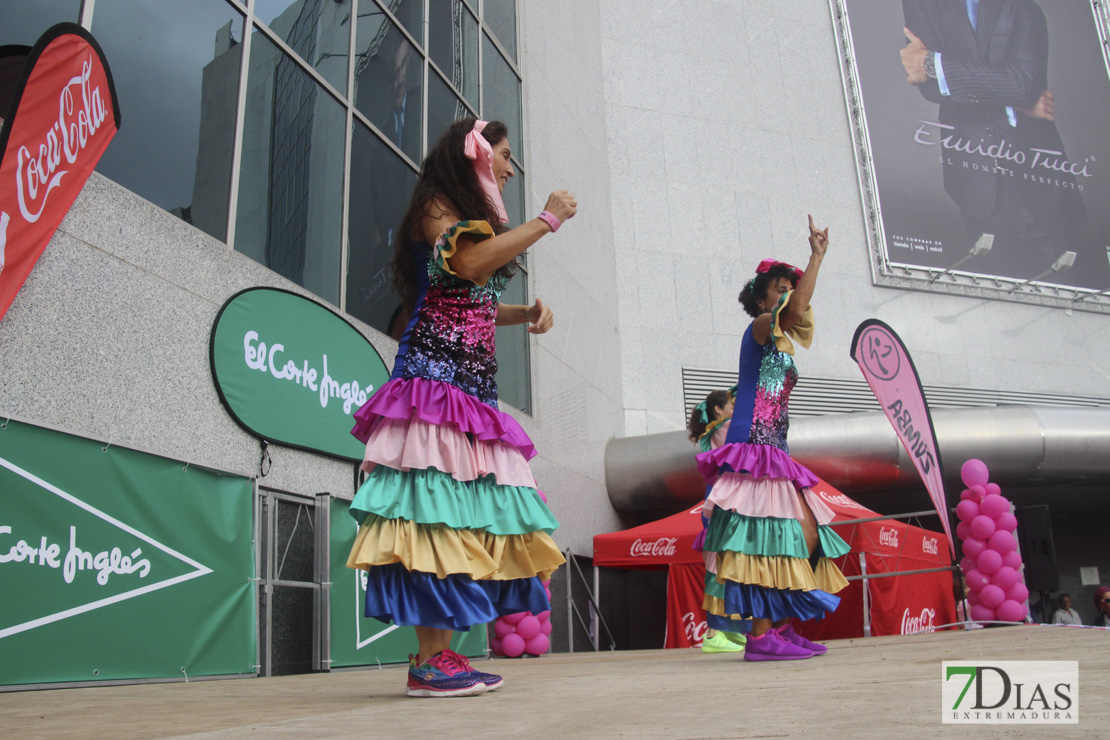 Imágenes del zumba solidario contra el cáncer de mama