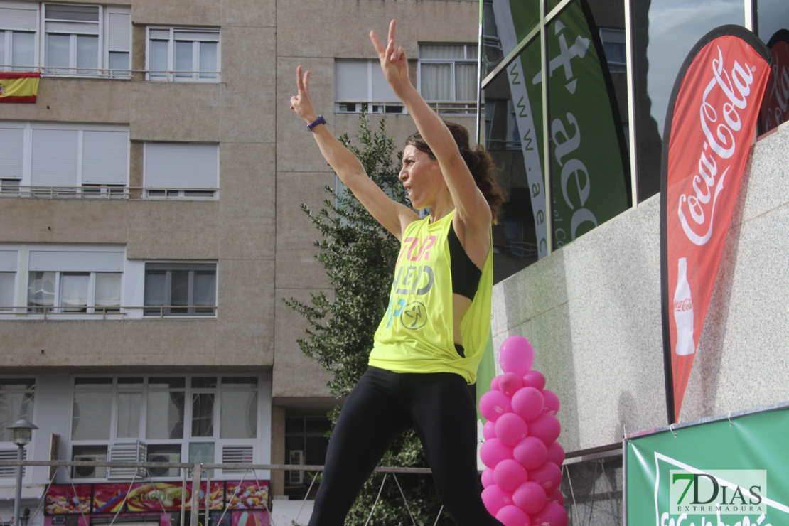 Imágenes del zumba solidario contra el cáncer de mama