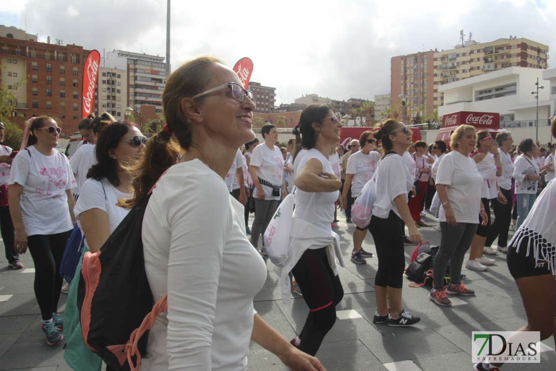 Imágenes del zumba solidario contra el cáncer de mama