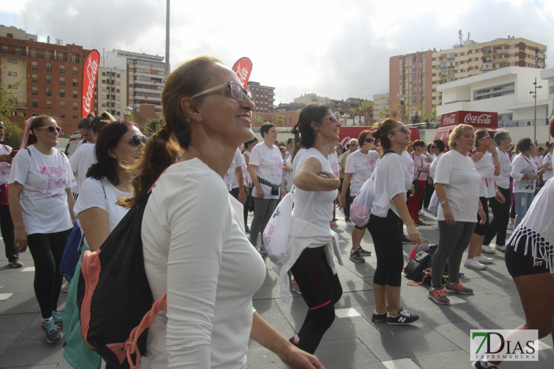 Imágenes del zumba solidario contra el cáncer de mama