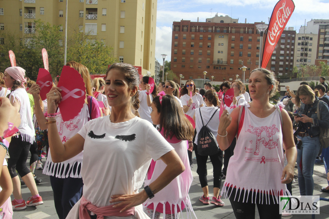 Imágenes del zumba solidario contra el cáncer de mama