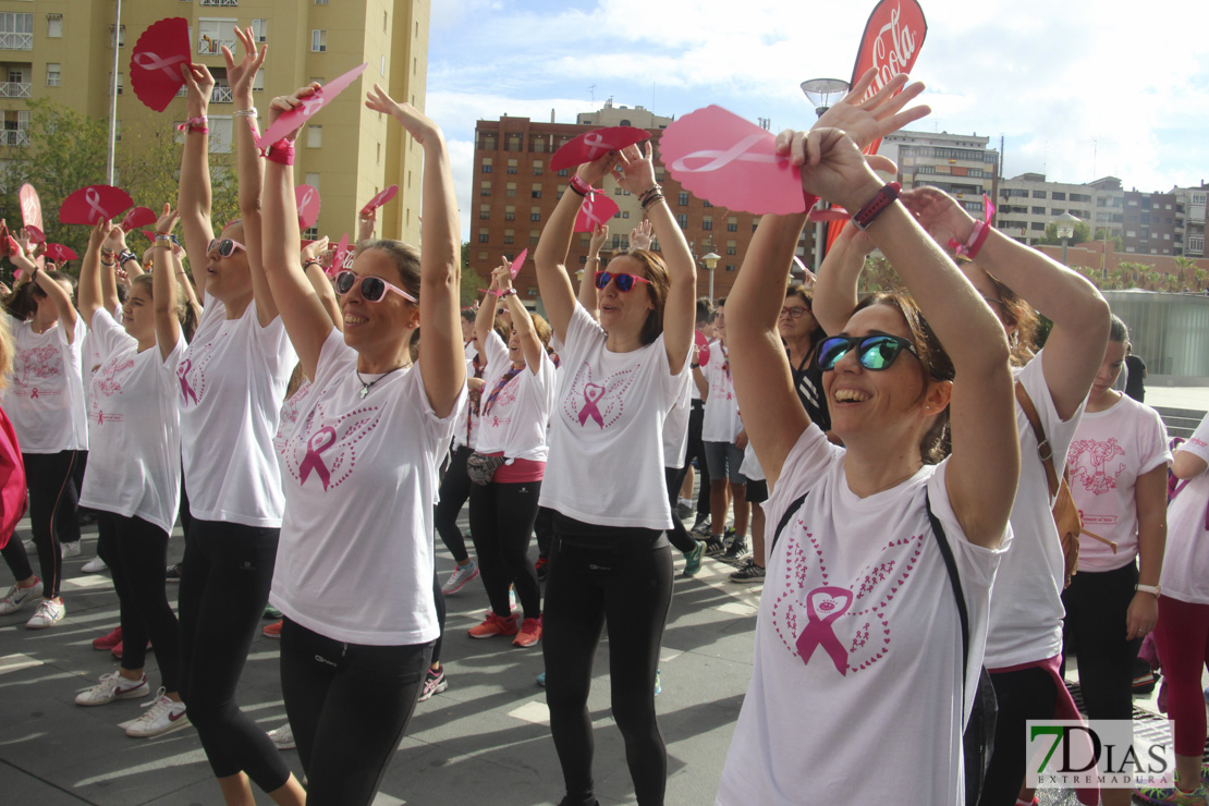 Imágenes del zumba solidario contra el cáncer de mama