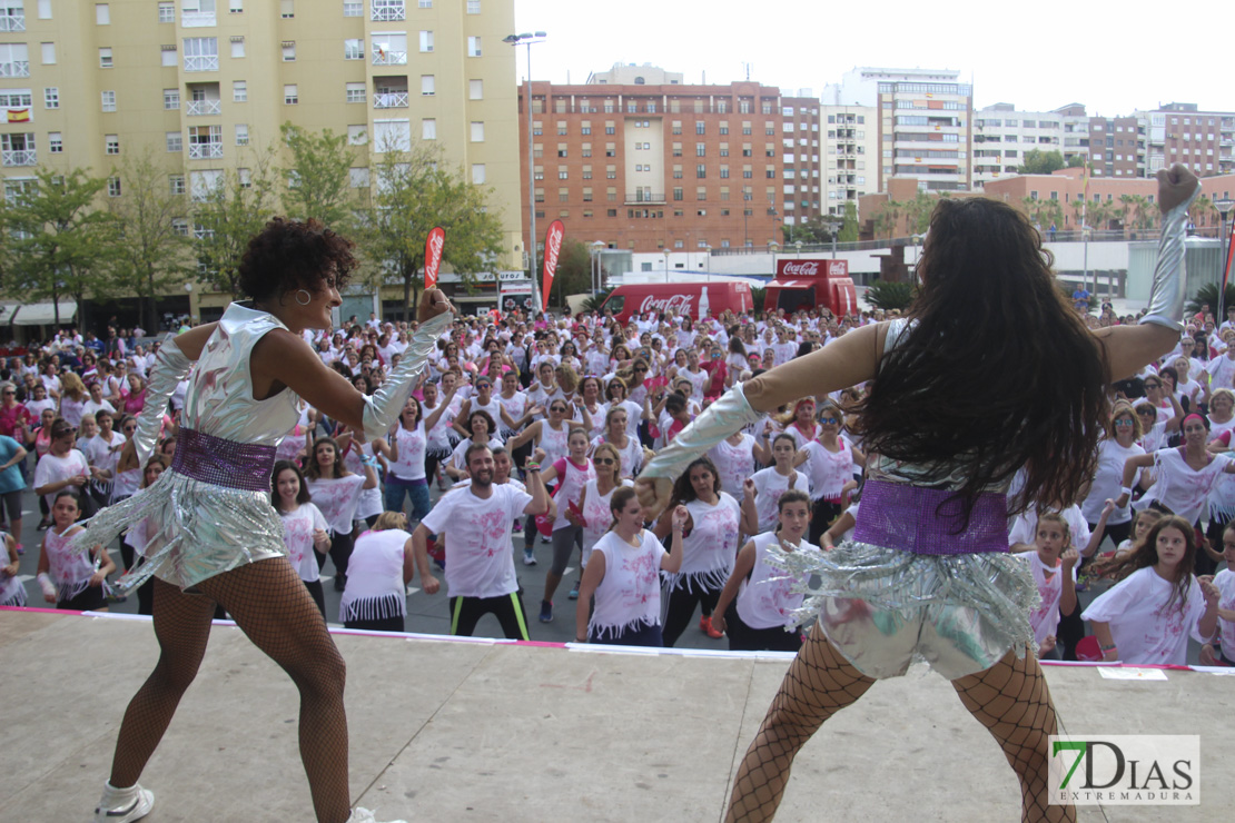 Imágenes del zumba solidario contra el cáncer de mama