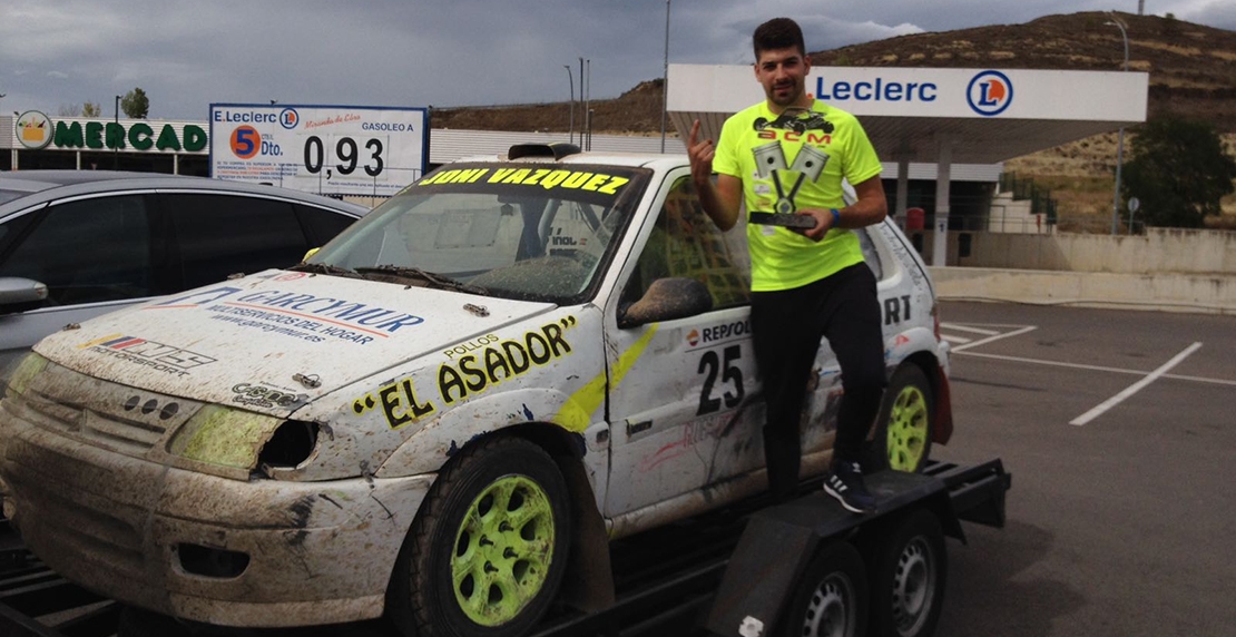 El extremeño Jonathan Vázquez subcampeón de España de Autocross