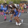 Imágenes del baloncesto solidario 3x3 en Badajoz