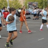 Imágenes del baloncesto solidario 3x3 en Badajoz