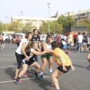 Imágenes del baloncesto solidario 3x3 en Badajoz