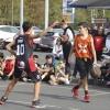 Imágenes del baloncesto solidario 3x3 en Badajoz