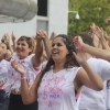 Imágenes del zumba solidario contra el cáncer de mama