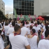 Imágenes del zumba solidario contra el cáncer de mama