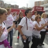 Imágenes del zumba solidario contra el cáncer de mama