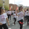 Imágenes del zumba solidario contra el cáncer de mama