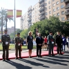 Multitud de pacenses celebran el día de la Fiesta Nacional en Badajoz