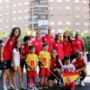 Multitud de pacenses celebran el día de la Fiesta Nacional en Badajoz