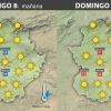 Previsión meteorológica en Extremadura. Días 7, 8 y 9 de octubre